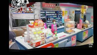 Persona 5 Part Time Job: Convenience Store