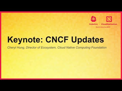 Keynote: CNCF Updates - Cheryl Hung, Director of Ecosystem, Cloud Native Computing Foundation