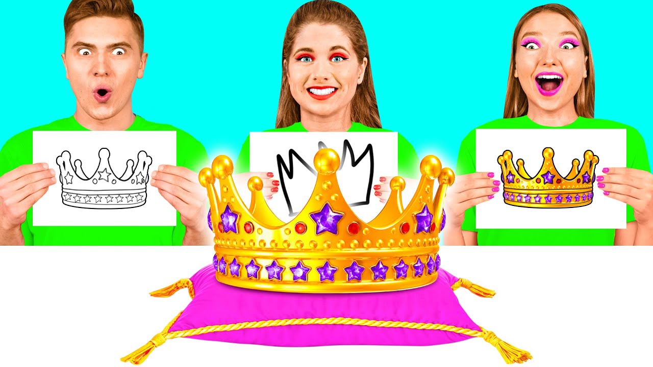 絵がうまいのはどっち？ | 驚くべきハックとトリック HAHANOM Challenge