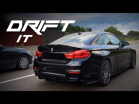 SD // BMW M4 GERMAN STREETDRIFT COMPILATION // POV - DRIFT - DONUT