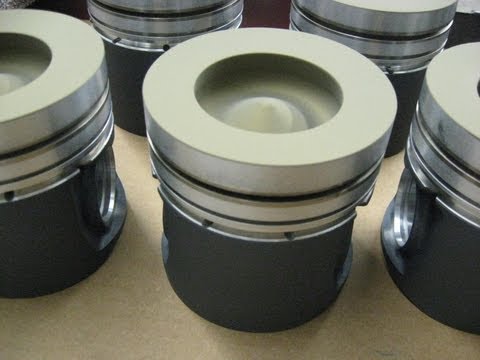 5.9 Cummins PolyDyn coated pistons Part 4