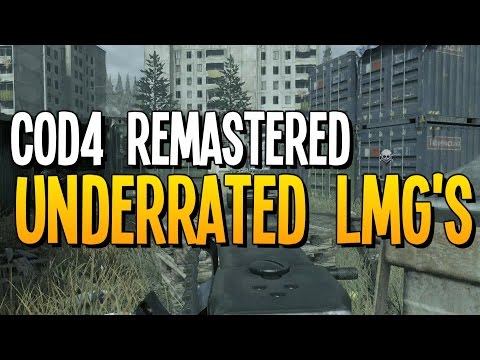 COD4 REMASTERED: WHY PEOPLE DON'T USE LMG'S – COD4 Multiplayer Gameplay