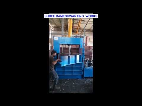 Cotton Waste Hydraulic Baling Press