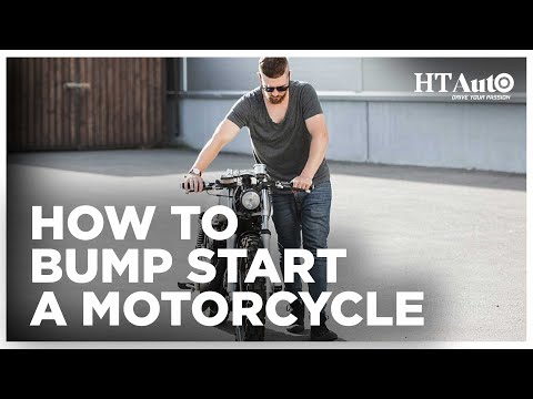 How To Bump Start A Motorcycle | All Things Auto | HT Auto