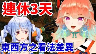 [Vtub] Kiara提到JP和EN對休假的看法差異