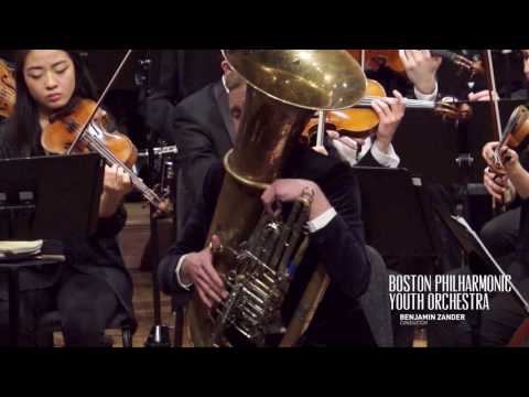 Vaughan Williams: Tuba Concerto, Mvmnts 1 & 2 (Frank John, Benjamin Zander, Boston Phil Youth Orch)