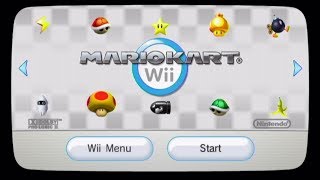 Nintendo Wii: (2008) Mario Kart Wii. (HD) 1920x1080p. Full playthrough GP 150cc (Mirrored).