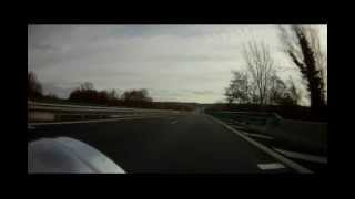 preview picture of video 'Moto Guzzi v7 sport vitesse maximum 1ère partie'