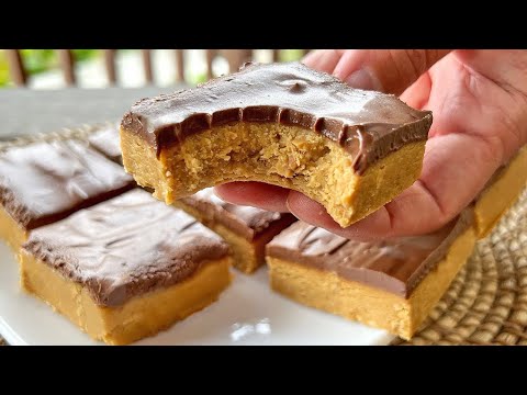 👍 Proteinriegel / schmackhafter als Snickers / kein Zucker / kein Backen / in 5 Minuten