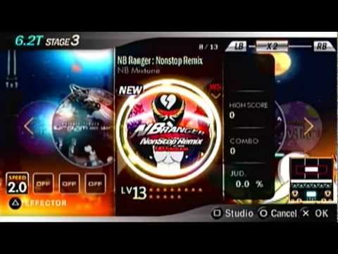 DJMAX Portable 3 - NB Ranger Nonstop Remix by Paul Bazooka 6.2T WS (Sightread)