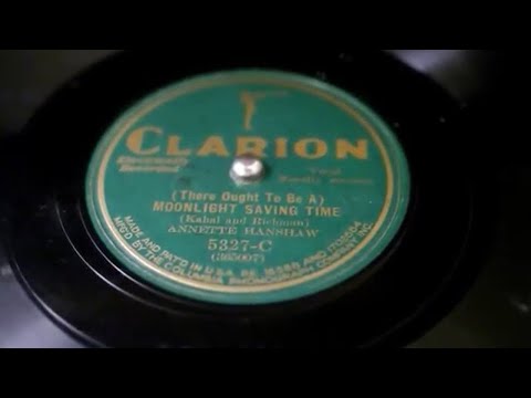 Moonlight Saving Time - Annette Hanshaw 1931