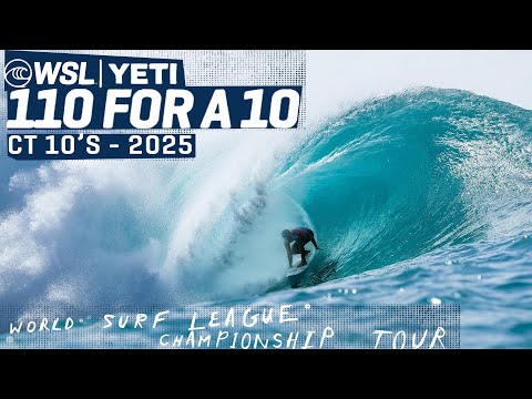 THE 10s 2025 - Psycho pits, absurd airs and backhand brilliance - hype reel | WSL x YETI