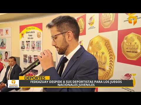 Fedeazuay despide a sus deportistas para los juegos nacionales juveniles