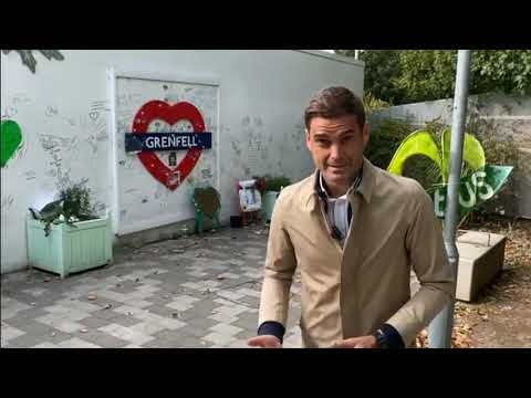 End Our Cladding Scandal campaign relaunch - ITV News London - 28/9/20