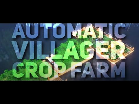 Minecraft Easy Villager Potato/Carrot Farm - 700+ Per Hour