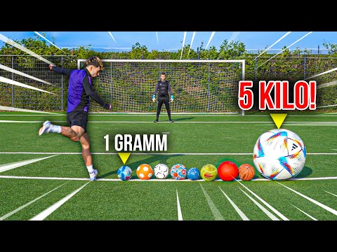 BEI JEDEM TOR WIRD DER BALL SCHWERER!