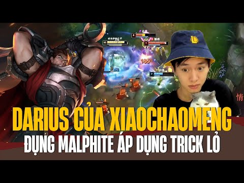 MALPHITE DÙNG "TRICK LỎ'" LV1 TRƯỚC DARIUS CỦA XIAOCHAOMENG VÀ CÁI KẾT... ĐẮNG