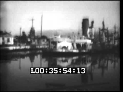 SCENES OF TOULON HARBOR SHOWING SCUTTLED FRENCH SHIPS