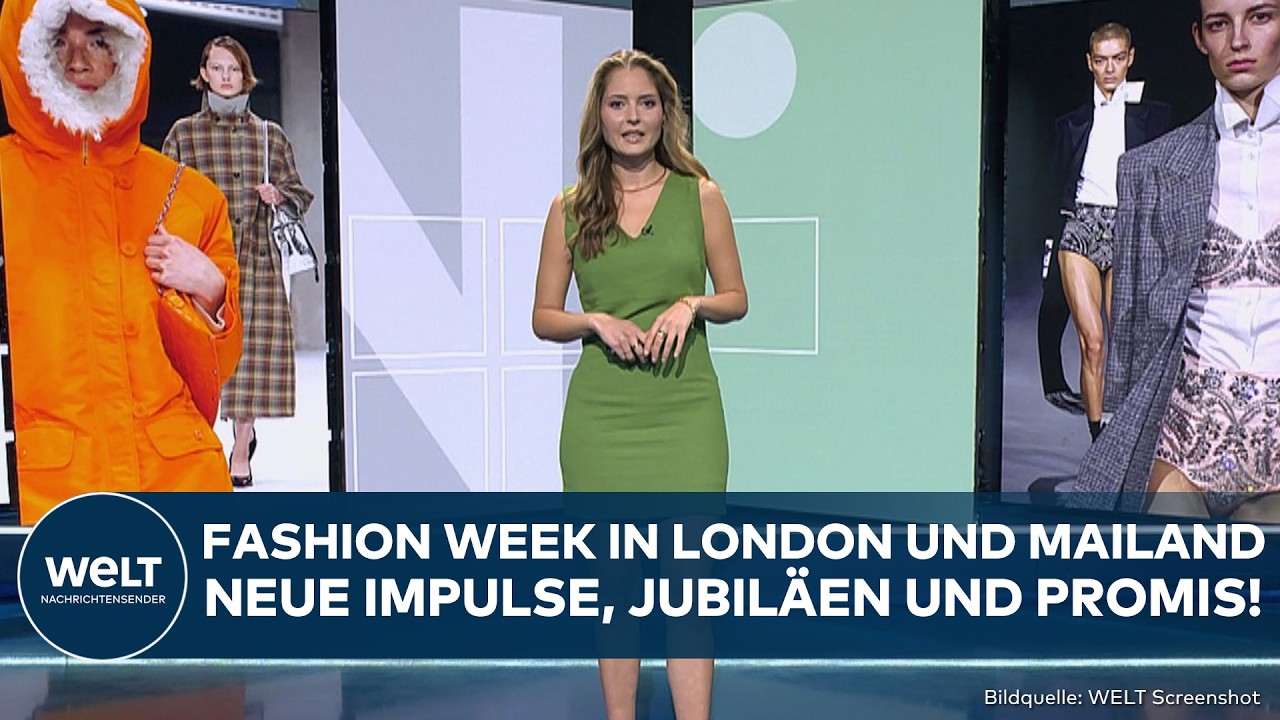 ICON TV: London und Mailand Fashion Weeks - Neue Impulse, Jubiläen und prominente Gäste bei Shows