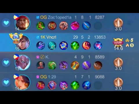 PLAYING GUSION IN SOLO RANK GAME BE LIKE!! (insane hard carry)