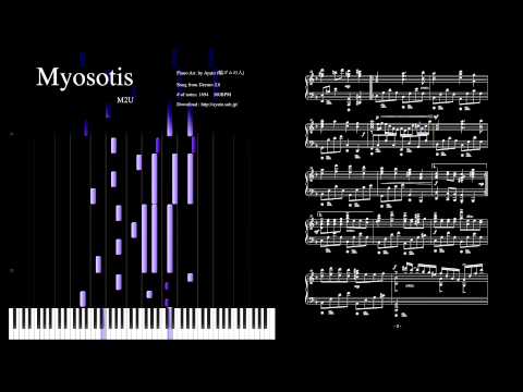 [Deemo 2.0] Myosotis Piano Version / ピアノ楽譜で Myosotis