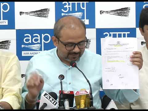 Aap Leader Dilip Pandey Exposes on BJP lies on Sealing and on the Issue of 351 roads