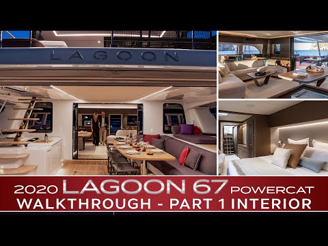2020 Lagoon SIXTY 7 Power Catamaran In-Depth Walkthrough | PART 1: Interior