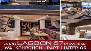 2020 Lagoon SIXTY 7 Power Catamaran In-Depth Walkthrough | PART 1: Interior