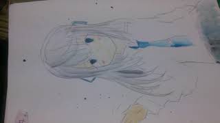 暗闇の少女オリジナルイラスト
