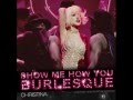 Christina Aguilera - Show Me How You Burlesque (Clean Radio Edit)
