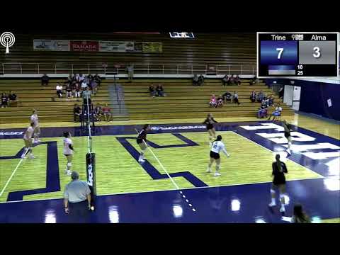 Trine Vs  Alma Highlights 10-2-19