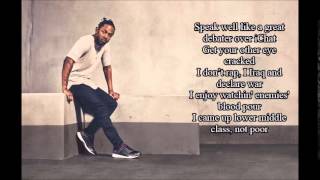 kendrick lamar - Picture Me Rollin ( HD Lyrics)