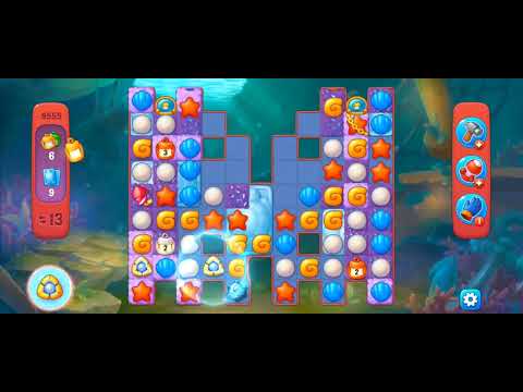 Fishdom Hard Level 9555 (with ingame boosters) @choraelmin