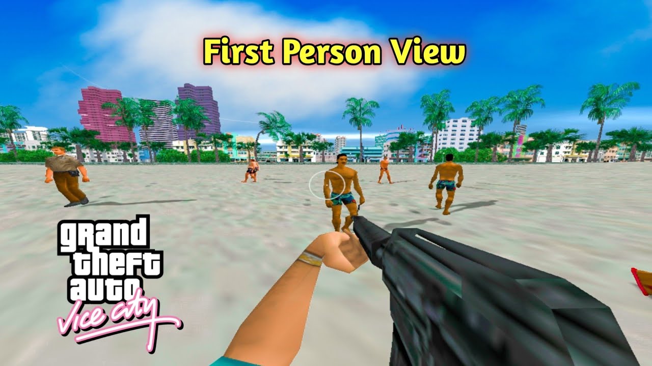 Let's Play GTA Vice City! - IN FIRST PERSON? (Part 1) 