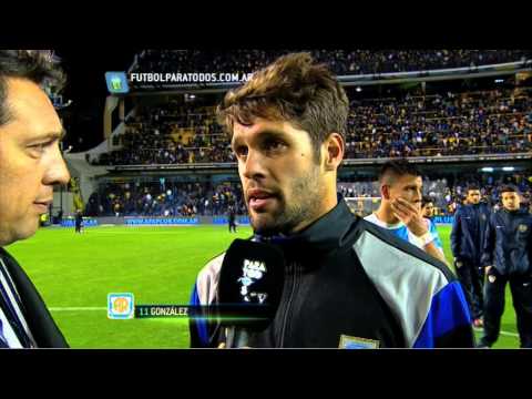 González: "Es meritorio el resultado". Boca 0 - Rafaela 3. Fecha 3. Primera División 2014. FPT