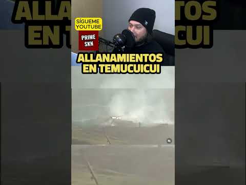 ¡SE ACABÓ EL RECREO! ALLANAMIENTO TOTAL EN TEMUCUICUI: CAE ARMAMENTO DE GUERRA EN LA ARAUCANÍA