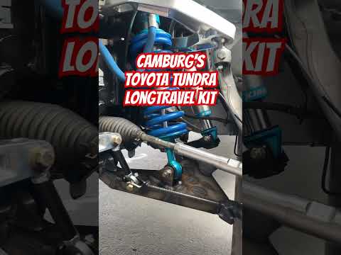 Here is a sneak peek at Camburg Racing’s longtravel kit for the 2023 Toyota Tundra. #longtravel