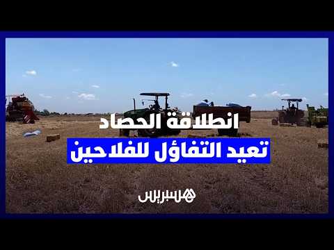 انطلاق الحصاد في المغرب 