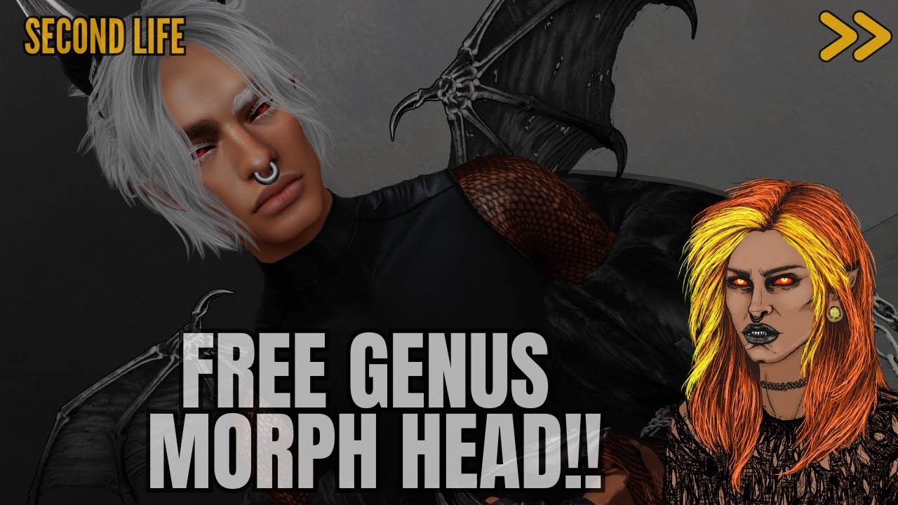 Free Genus Morph Head | Second Life | 2025