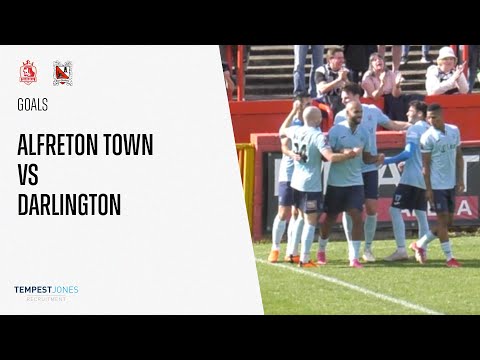 Goals: Alfreton Town v Darlington