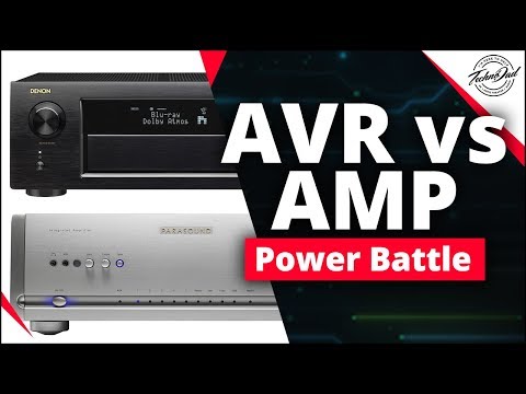 A/V Receiver vs Amplifie