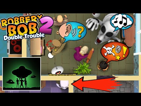 Robbery Bob 2 - Alien Costume Troll All Police Gameplay #18