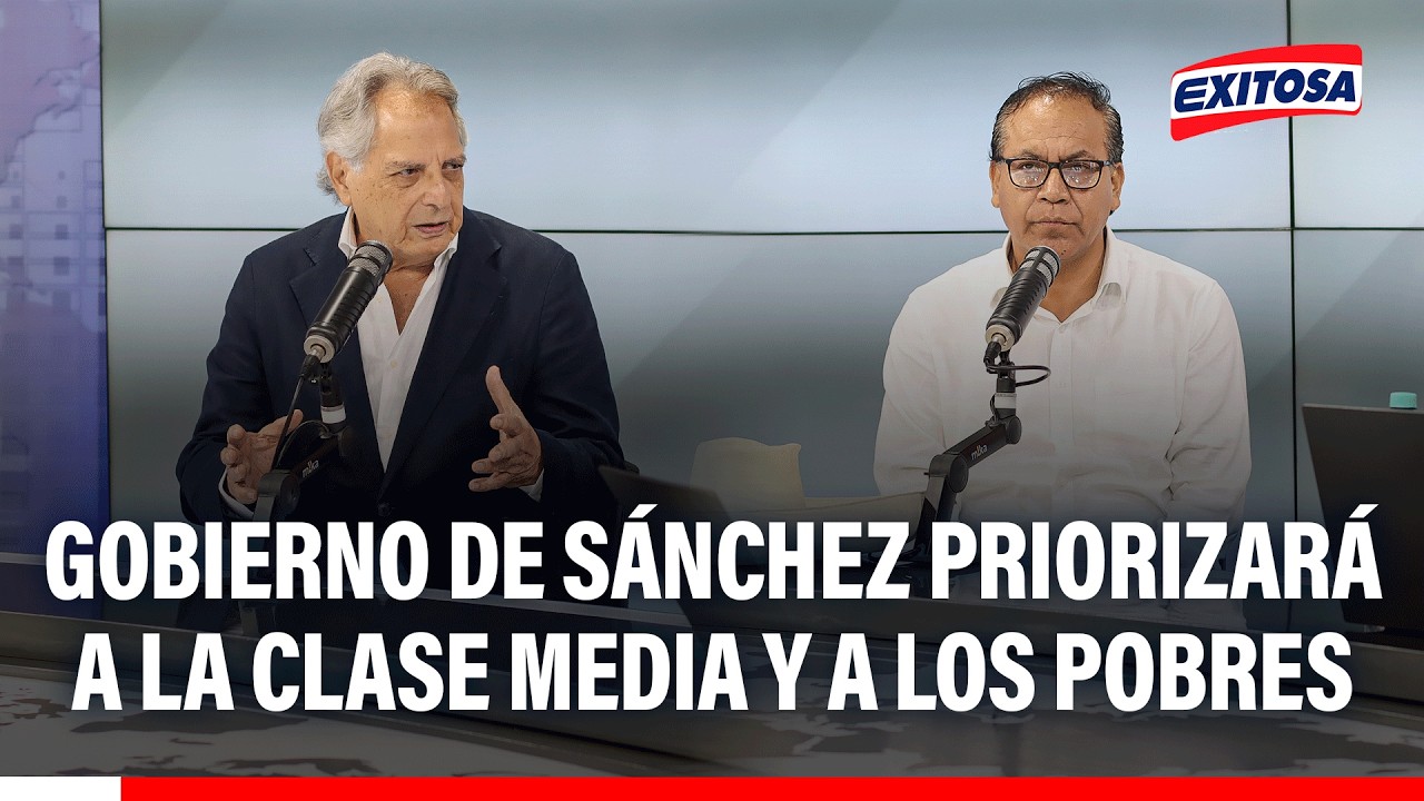 🔴🔵 Roberto Sánchez gobernará priorizando a la clase media y a los pobres, indica Rodríguez Cuadros