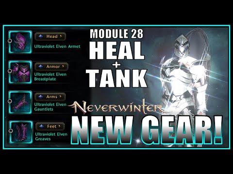 NEW Ultraviolet HEALER + TANK Gear Tested! (any good?) Regeneration Boots Stacking? - Neverwinter