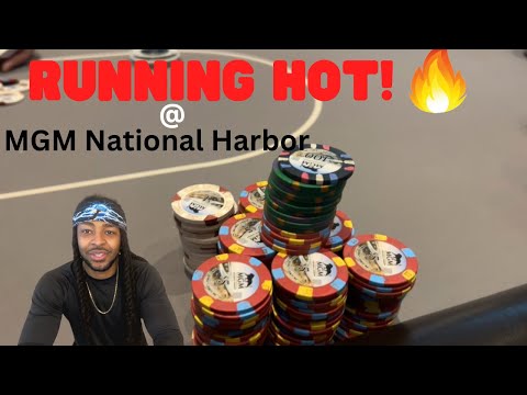 HUGE Win @MGM Poker Room | Crushing 1/3 No Limit Holdem