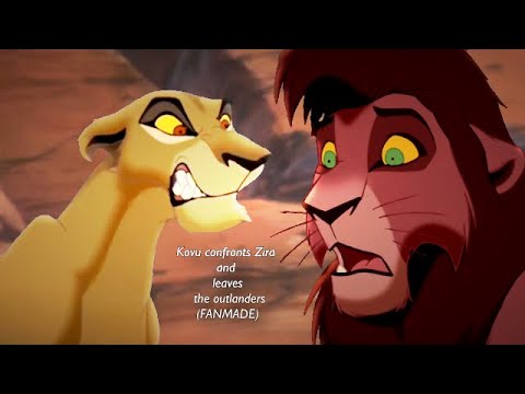 Kovu confronts Zira and leaves the outlanders - TLK2 (FANMADE)