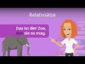 Relativsätze einfach erklärt | Deutsch