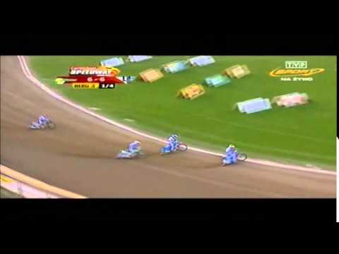 Włókniarz Częstochowa - Unia Leszno 13.04.2009 bieg 3