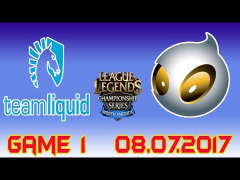 [NA LCS Summer 2017 W9D3] TL vs DIG Game 1 Highlights | Team Liquid vs Team Dignitas