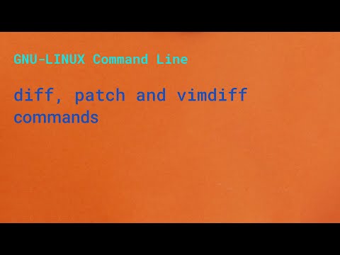 Diff Patch And Vimdiff Commands In Linux